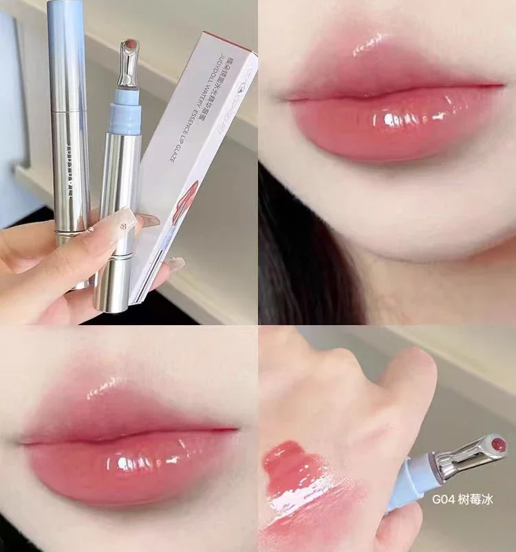 

Judydoll Ice Diamond Essence Lip Honey Mirror Watershine Glaze Oil Lipstick Longlasting Moisturizing Gloss Easy To Wear Cosmetic