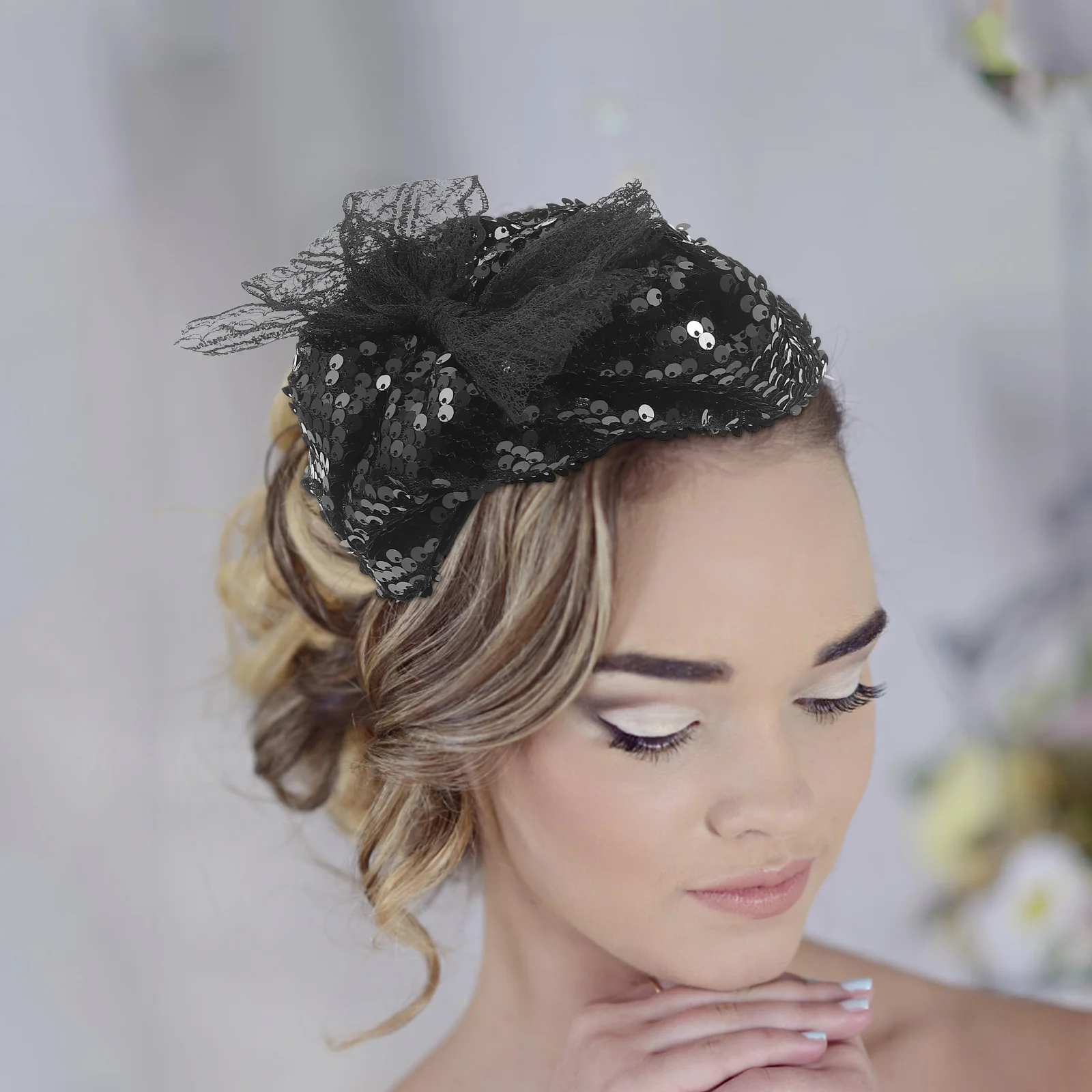 

Vintage Fascinator Hat Headband Women Fascinators for Tea Party Wedding Festive Elegance Lightweight Design Women's Fascinators