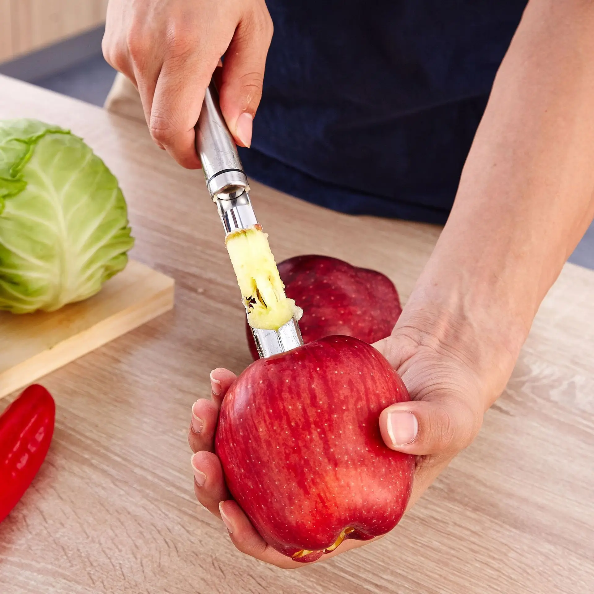 

Stainless steel 304 fruit corer, pulp separator, core extractor, core extractor, kitchen tool