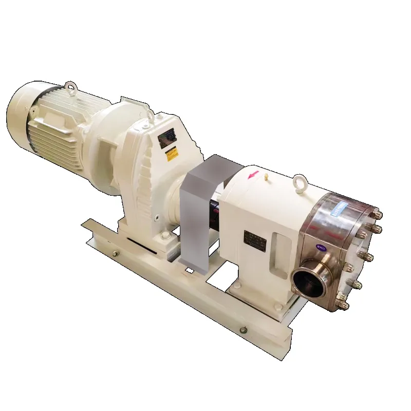 Rotor pump stainless steel cam high viscosity honey maltose syrup jam pump sauce quantitative filling machine
