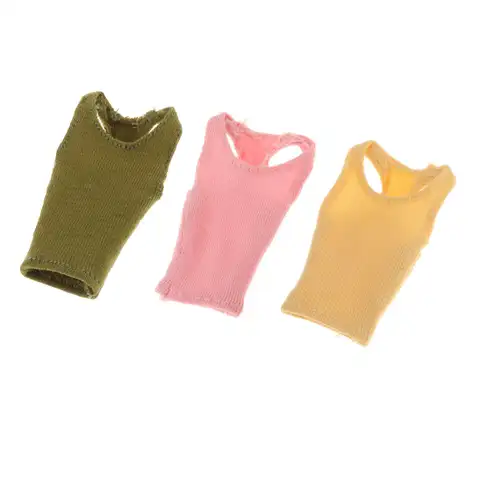 1/12 Scale Vest for Female Doll Models, Clothing Accessory for 6 Inch Figures