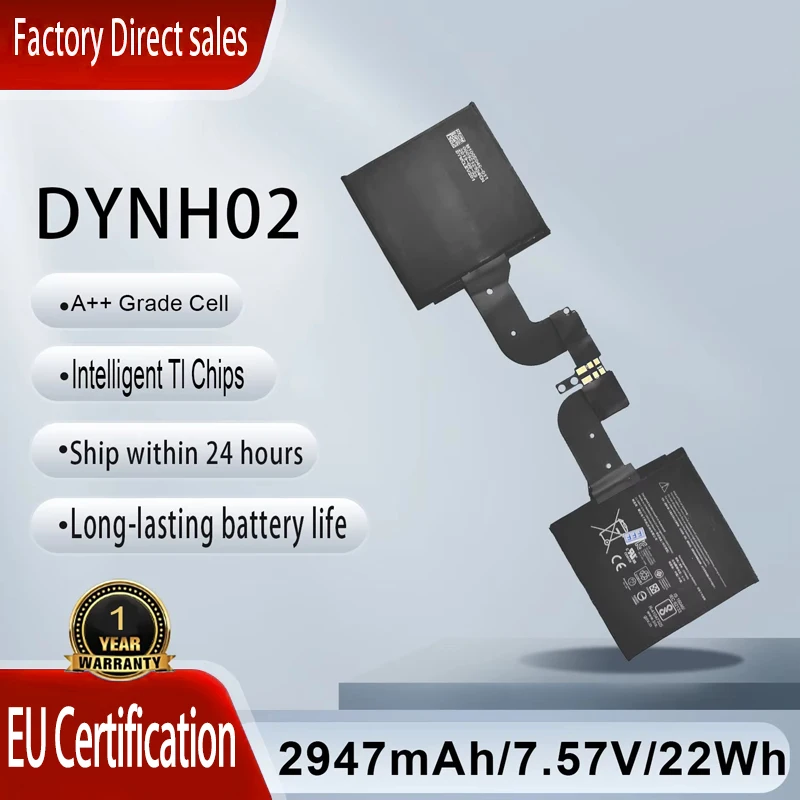 

Аккумулятор DYNH02 для Microsoft Surface Book 2 15'' 1813, Book 3 1907, G3HTA040H, G3HTA041H, G3HTA062H