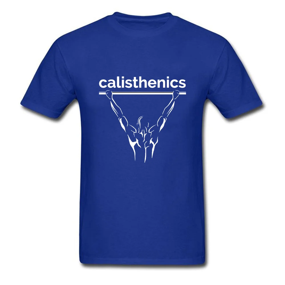 Calisthenics Men T-Shirt Fashion Graphic Print Classic Tops Shirt Men\'s Normal 100% Cotton O-Neck Short Sleeve Tee Shirts