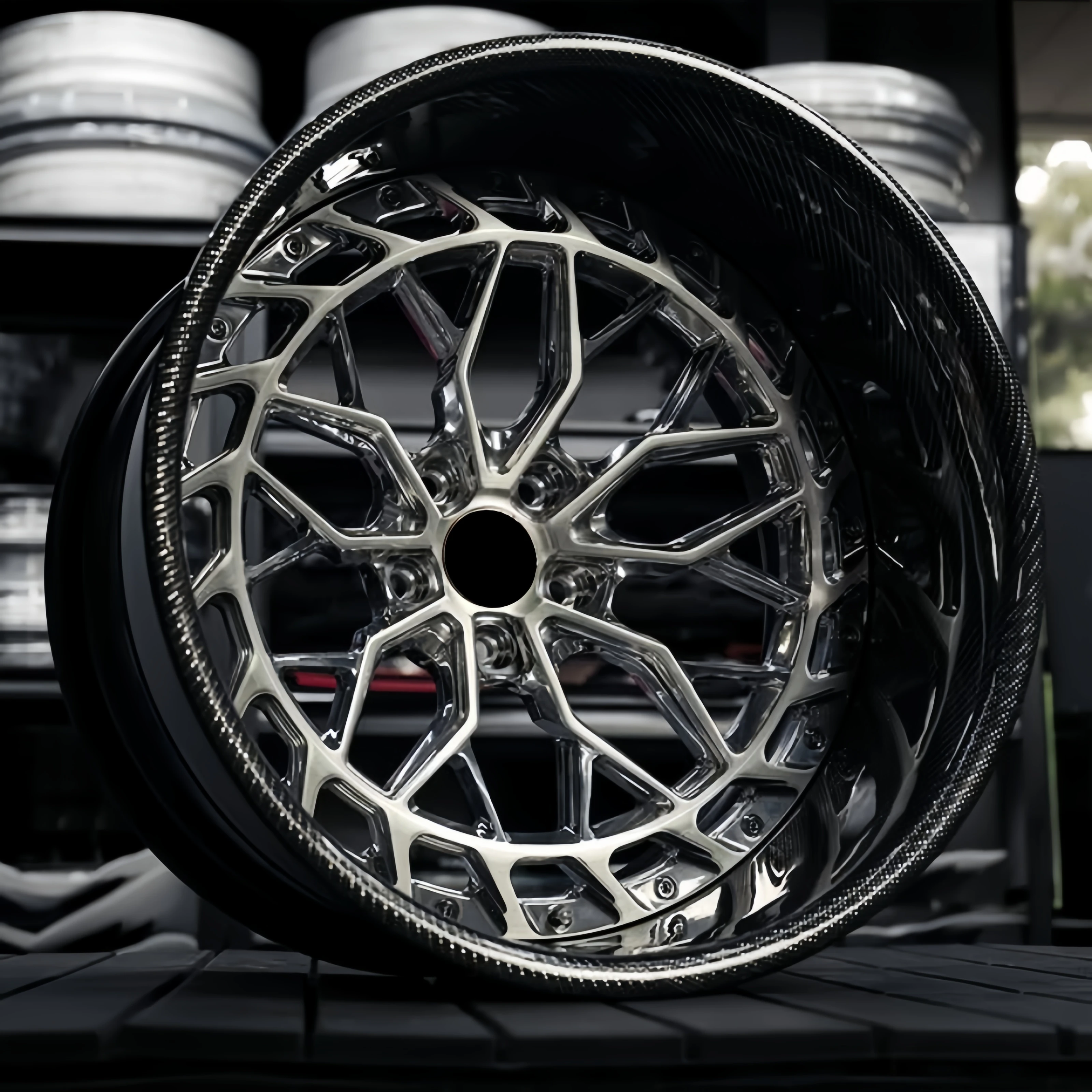 

Bku 3 Piece 5x112 Forged Carbon Fiber Wheels 19 20 21 Inch Luxury Custom Alloy Rims for Lamborghini Revuelto Temerario Urus