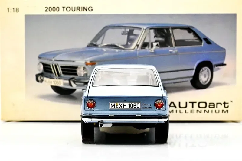 Autoart 1:18 2002 Touring Blue Simulation إصدار محدود جميع سبيكة معدنية مفتوحة ثابتة لعبة مجسمة هدية