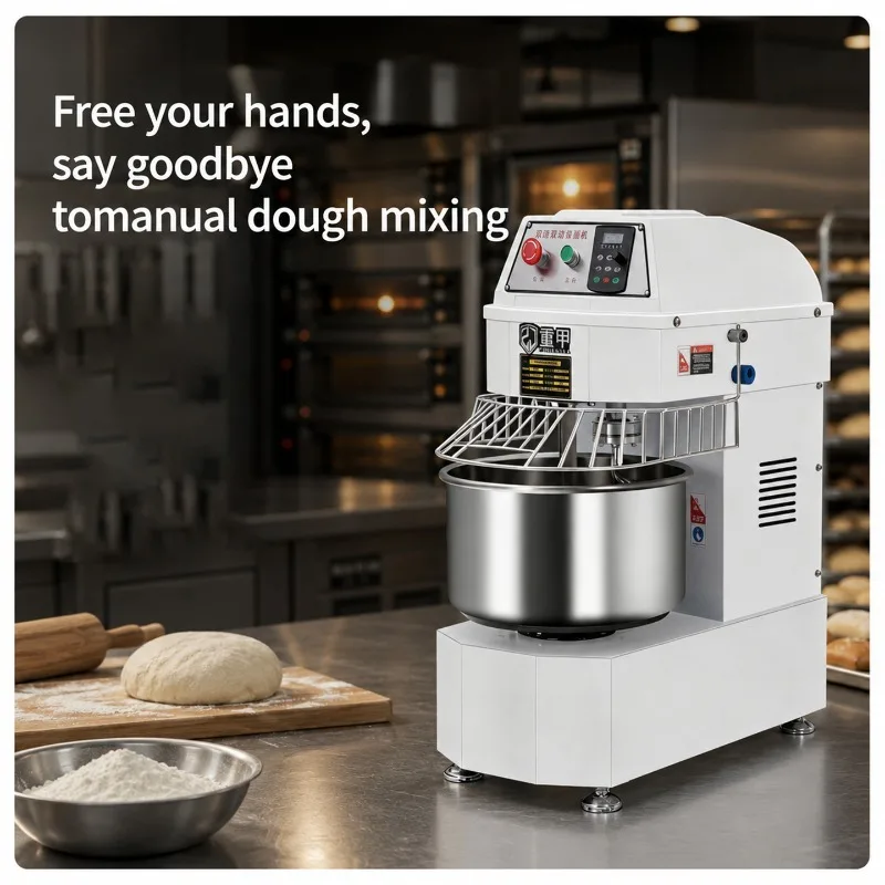 Heavy Duty Electric Stand Mixer, High Performance, 6 Speeds, Planetary Mixing, Multi-Voltage 110V-380V, Kitchen Appliance