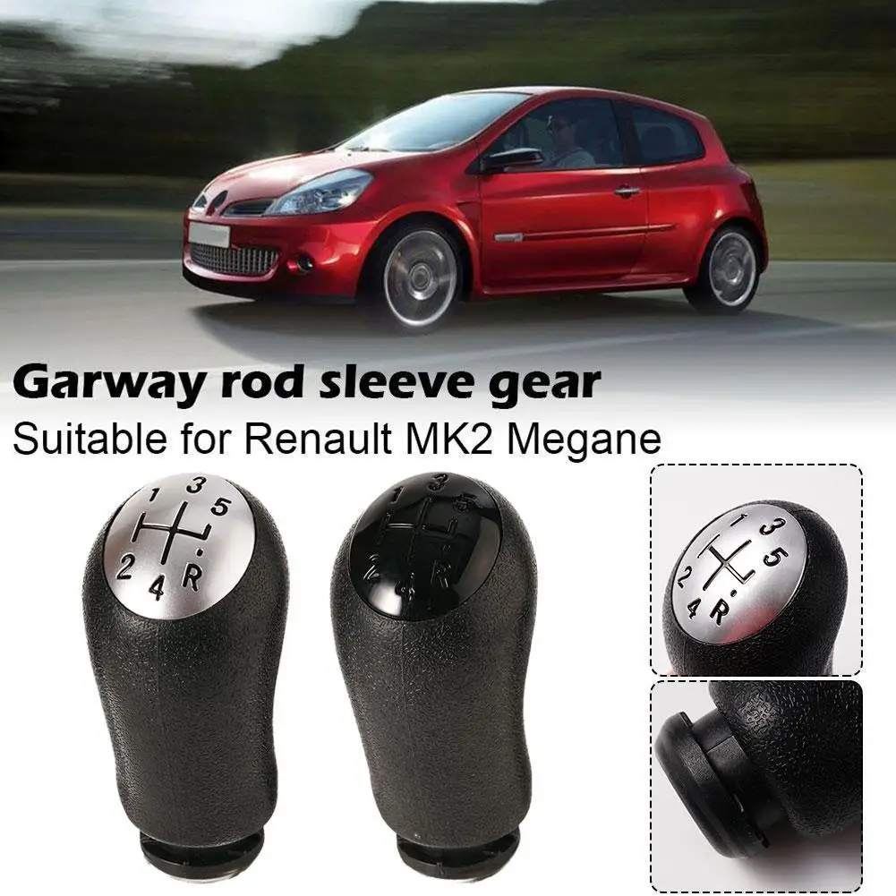 5/6 Speed For Renault Megane 2 MK2 II 2002 2003 2004 2005 2006 2007 2008 2009 Gear Shift Knob Gaiter Boot Cover Lever Case