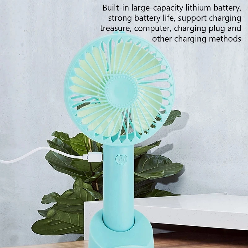 Портативный мини-вентилятор с питанием от USB, удобный и тихий вентилятор, высококачественные портативные милые маленькие Охлаждающие вентиляторы для студентов и офиса