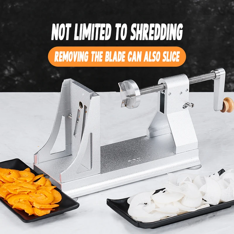 سبائك الألومنيوم سلك المسوي/الخضار المسوي الخضار متعددة الوظائف الروتاري قطاعة الخضراوات الفجل البطاطس المسوي الفجل