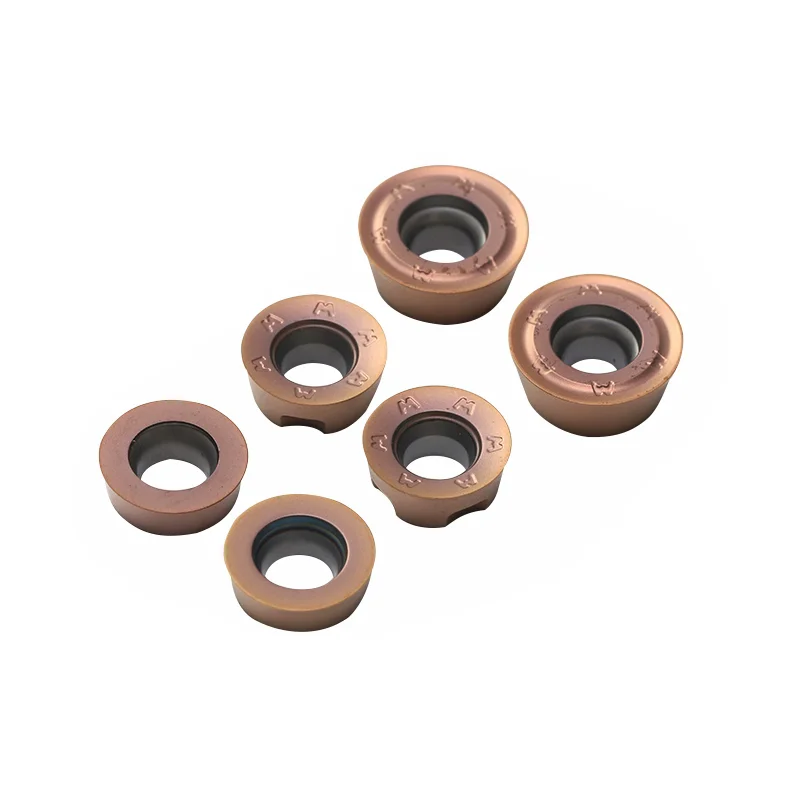 HUAZHICHUN CNC round head milling cutter R2.5/R3/R3.5/R4/R5/R6/R8/R10 outer arc blade turning pellet