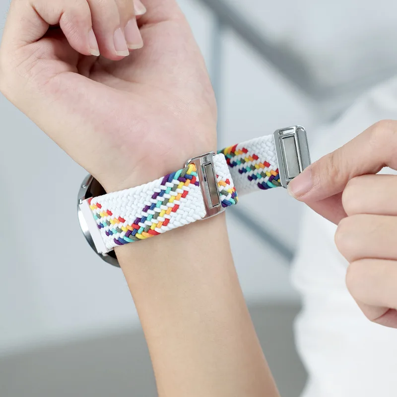 Woven magnetic buckle strap for Google Pixel Watch Sport Band for Pixel Watch 1/2/3 4 41mm 45mm Bracelet Watch band