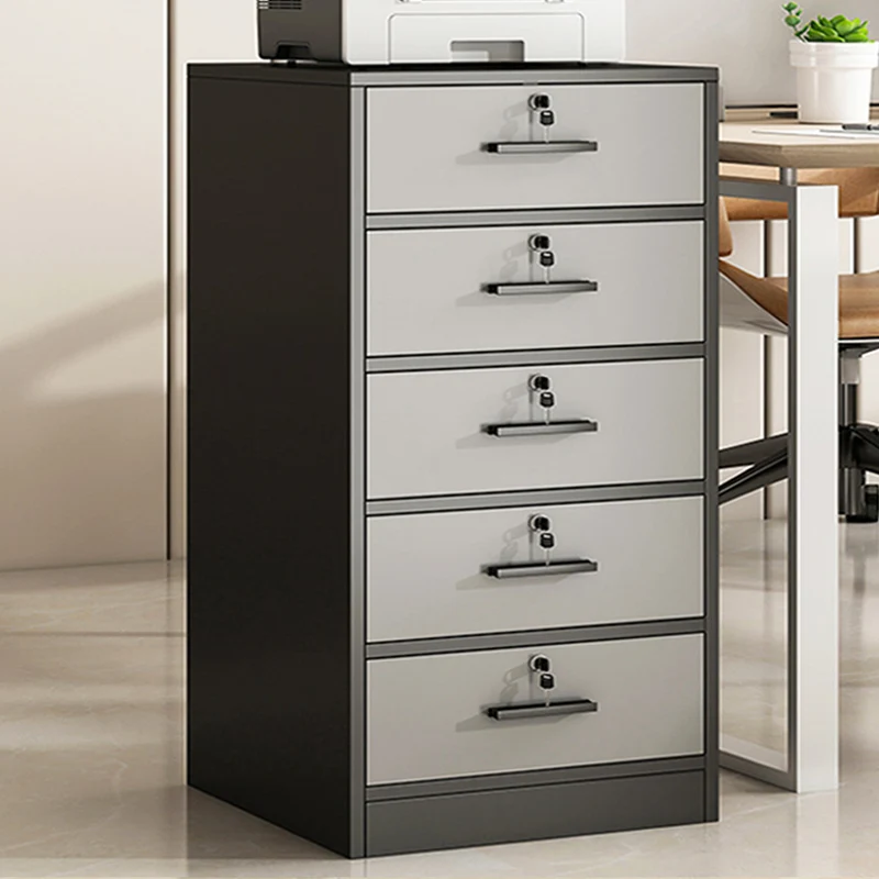 

Офисный шкаф для хранения файлов под столом, офисный шкафчик, съемный с замком