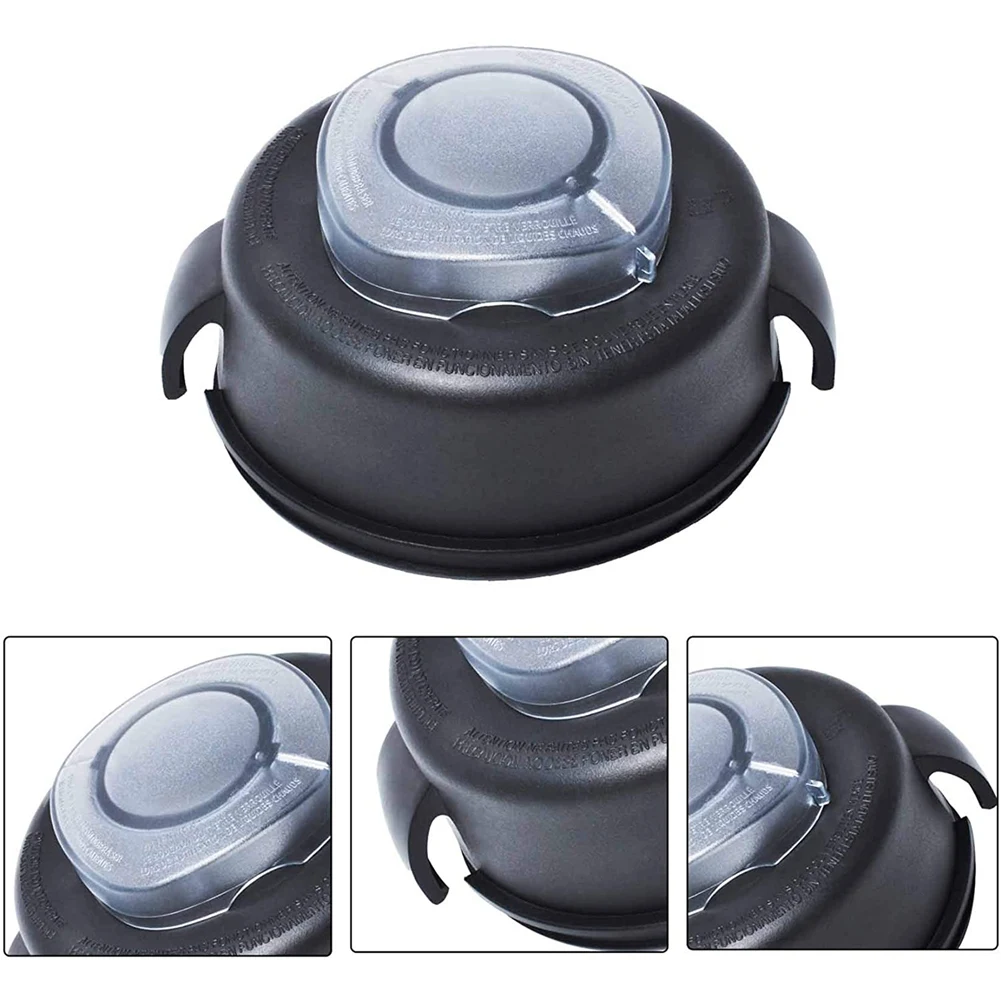 Tapa y tapón de 2 piezas aptos para Vitamix piezas de repuesto de licuadora de contenedor de 64 onzas (alto perfil) para Vitamix 5200 5000