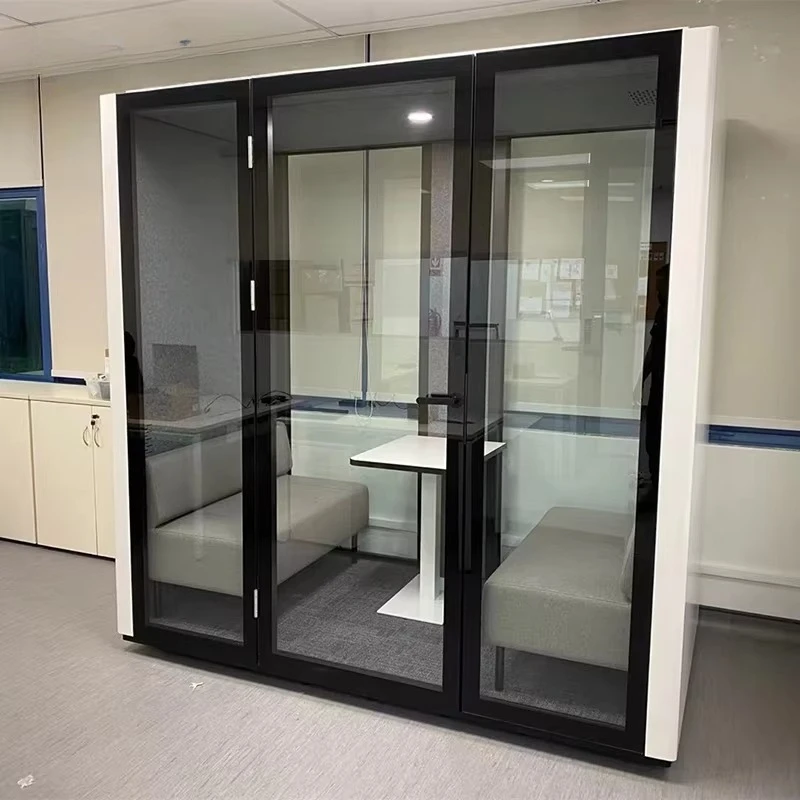 Mobile soundproof room Portable Recording Booth Soundproof Silent Room Acoustic Pod for Home Living Room Studio