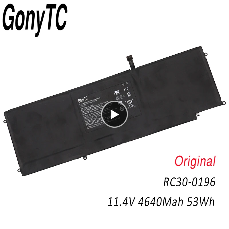 RC30-0196 Laptop Battery for Razer Blade Stealth 2016 v2 i7-7500U RZ09-0239 RZ09-0168 RZ09-01682E22