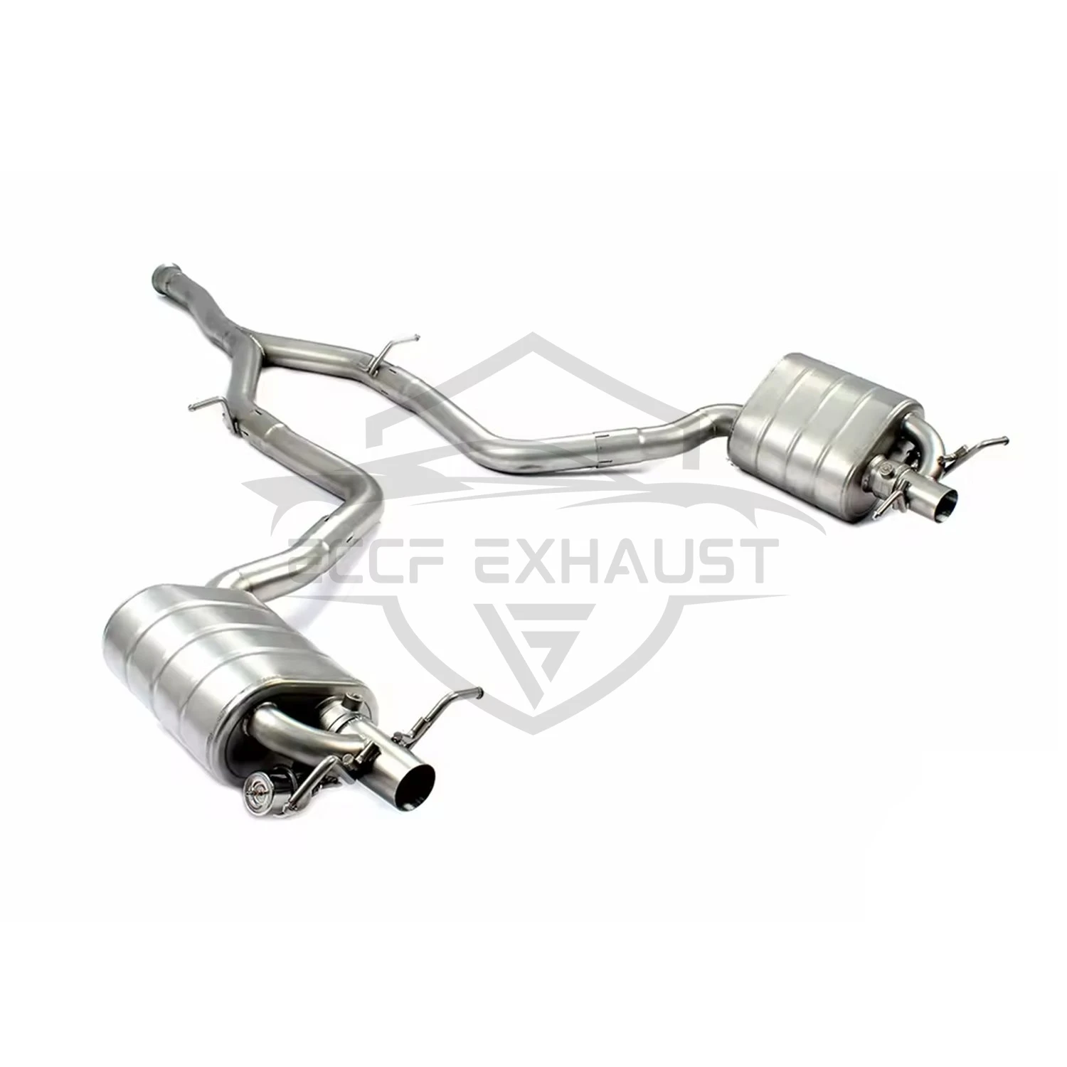 

Sport Valved Stainless Steel Catback Exhaust for Mercedes C180 C200 W204 Easy Installation Maximize Exhaust Flow
