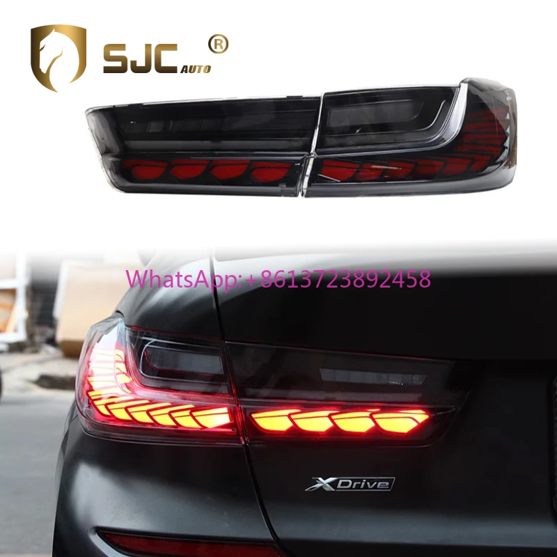 

New Style LED Lights for BMW M3 G20 G80 2019-2022 Taillights Dragon Scale GTS for BMW 3 Series G20 Rear Turn Signal Lamps