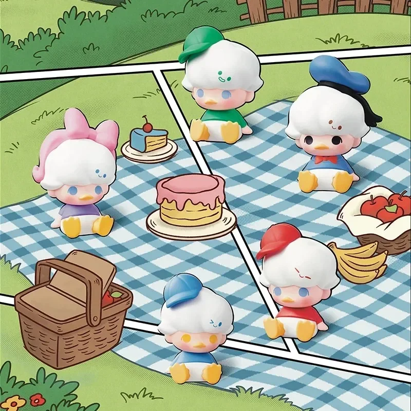 POP MART POP BEAN DIMOO WORLD x DISNEY Classic Series (3 قطع por paquete) 1 unidad/10 piezas صندوق أعمى ألعاب Kawaii Anime