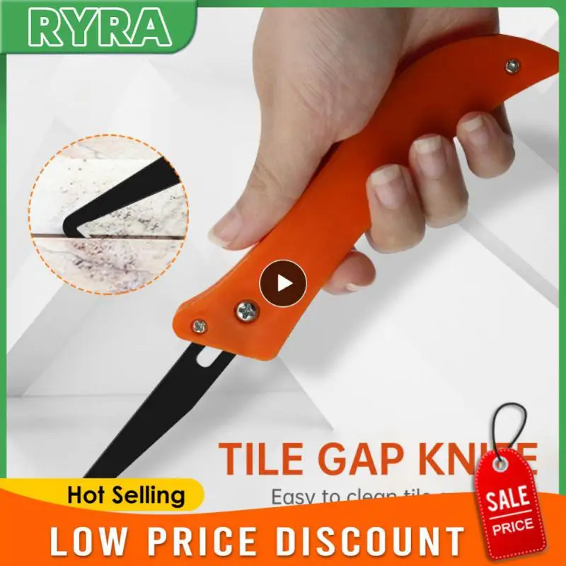 Corner Basting Slotter Floor Gap Drill Bit Wall Hook Knife Squeegee Tile Beauty Seam Repair Tool