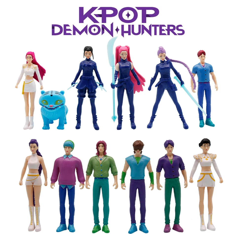 Figura de acción de cazadores de demonios Kpop, juguete Derpys Tiger Rumi Mira Zoey Sussy, muñeca para regalo de seguidores