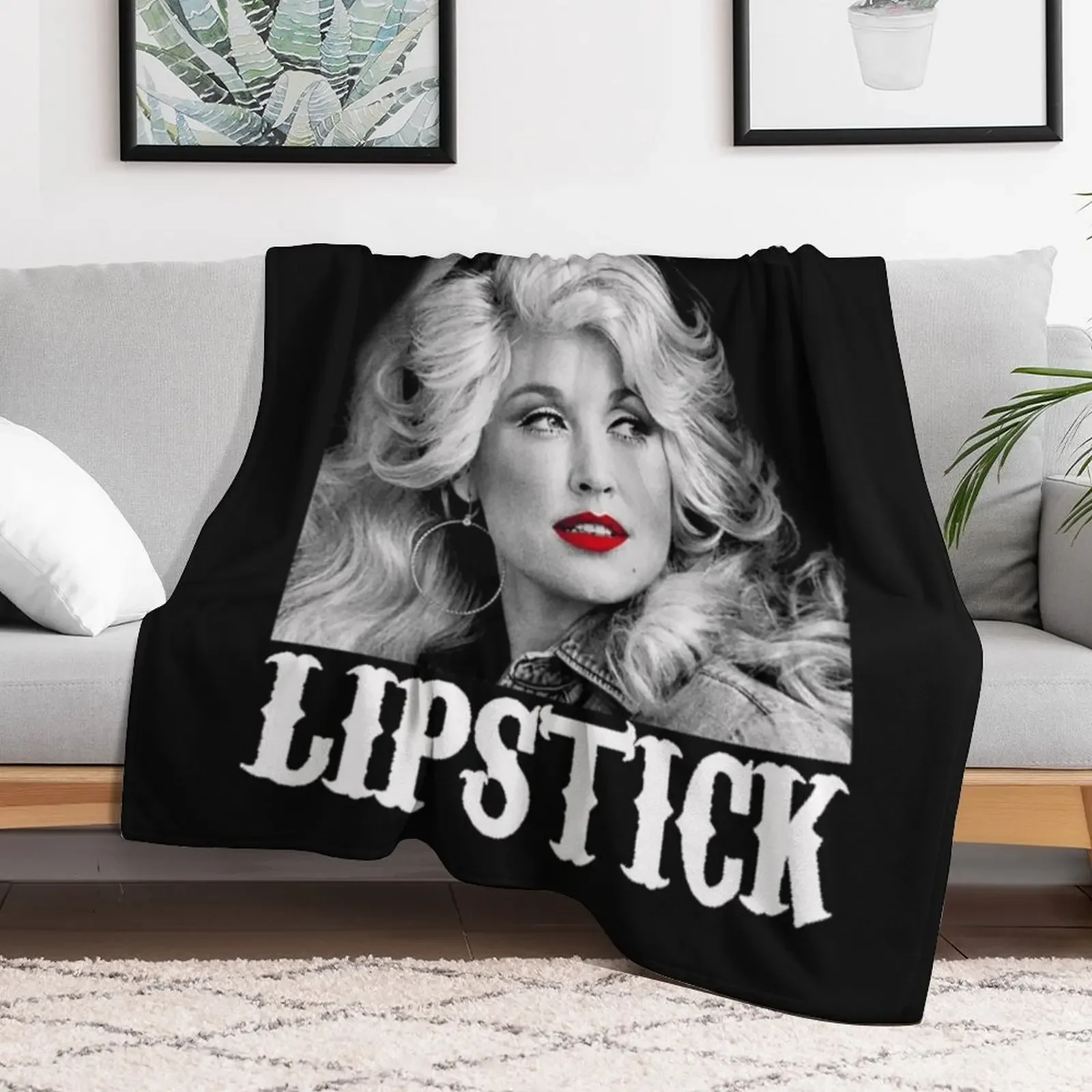 Dolly Vintage, Movie 80s Vintage Shirt Throw Blanket Summer Cool Breathable Blanket for Sleeping