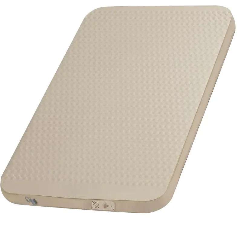 Automatic Inflatable Air Mattress Portable Foldable 3D Sleeping Pad Camping Double Model for Two Person Custom Logo