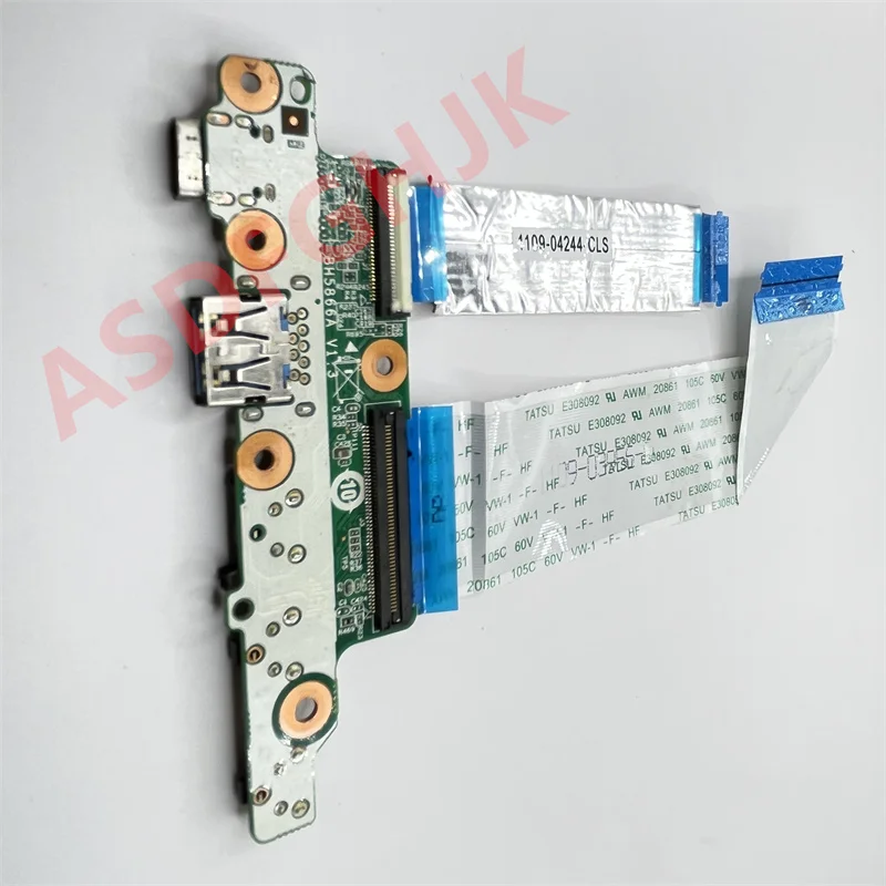 Original For Lenovo Chromebook 500E 300E 81MB 2nd Gen Power Botton Charger USB Board With Cable TYPE-C BH5866A 100% Tested OK