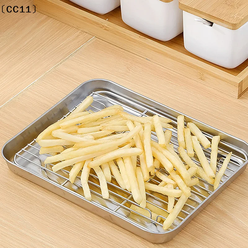 와이어 랙이 있는 스테인레스 스틸 베이킹 팬 트레이 케 - Cooling Rack Wire 리뷰 및 가격