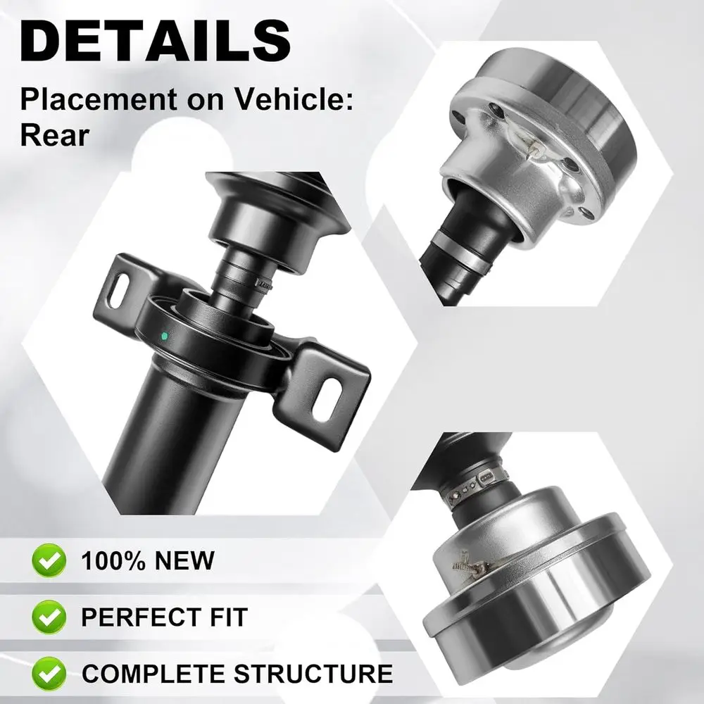 Drive shaft Rear Driveshaft For 2011 2012 2013 2014 2015 2016 2017 2018 2019 Jeep Grand Cherokee V8 5.7L