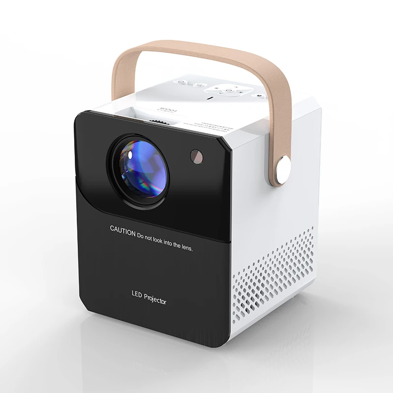 Portable Projector Smart Wi-Fi Projector 100 ANSI Lumen  360° Speaker  Movie Projector 100 Inch Picture