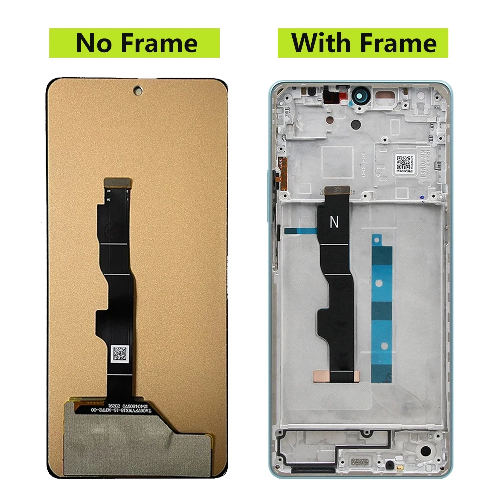 TFT Note 13 5G 2312DRAABG 2312DRAABI LCD Display Screen For Xiaomi Redmi Note13 LCD Display with Touch Screen Digitizer Assembly