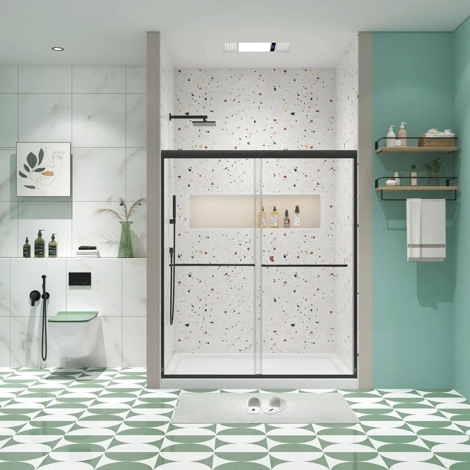 Bypass Shower Door, 56-60