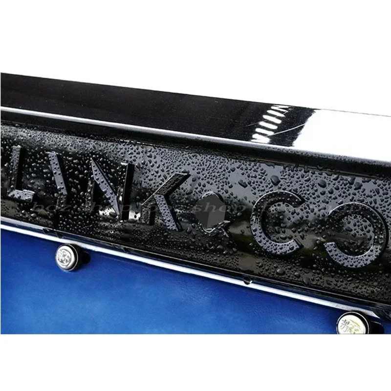 For Lynk&Co 01 02 03 05 Rear Logo Black English Letter Logo Car Logo Modification Black Warrior Decoration Car Accessories