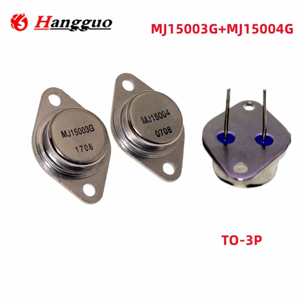 4pcs = 2 paare/los Original mj15003g mj15004g mj15003 mj15004 TO-3P Hochleistungs-Audio-Leistungsverstärker-Transistor