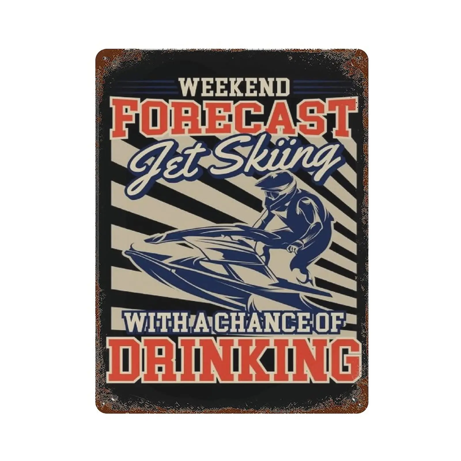 PPFINE Jet Ski Jet Ski Geschenke Jet Retro Poster Metall Blechschild Chic Art Retro Eisen Malerei Bar Menschen Höhle Café Familie Garage Pos
