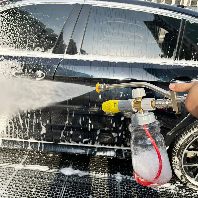 Пеногенератор прозрачный 1000  – обзор и цена Foam Cannon Pressure Washer Wide Mouth