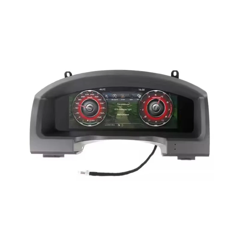 

Land Cruiser Car Dashboard Dashboard Speedometer Digital Cluster of Multimedia Player