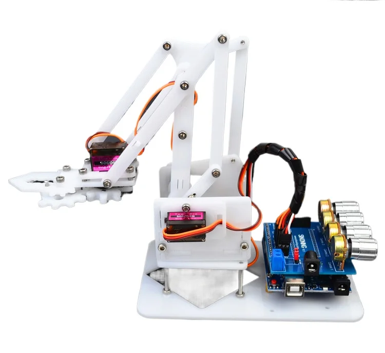 DIY manipulator arm for arduino learning kit acrylic kit mg90s