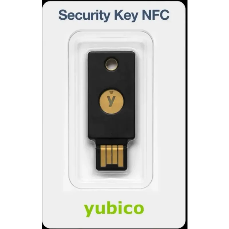 

Yubico Yubikey Security Key NFC,Two Factor Authentication USB and NFC – FIDO U2F and FIDO2 Certified