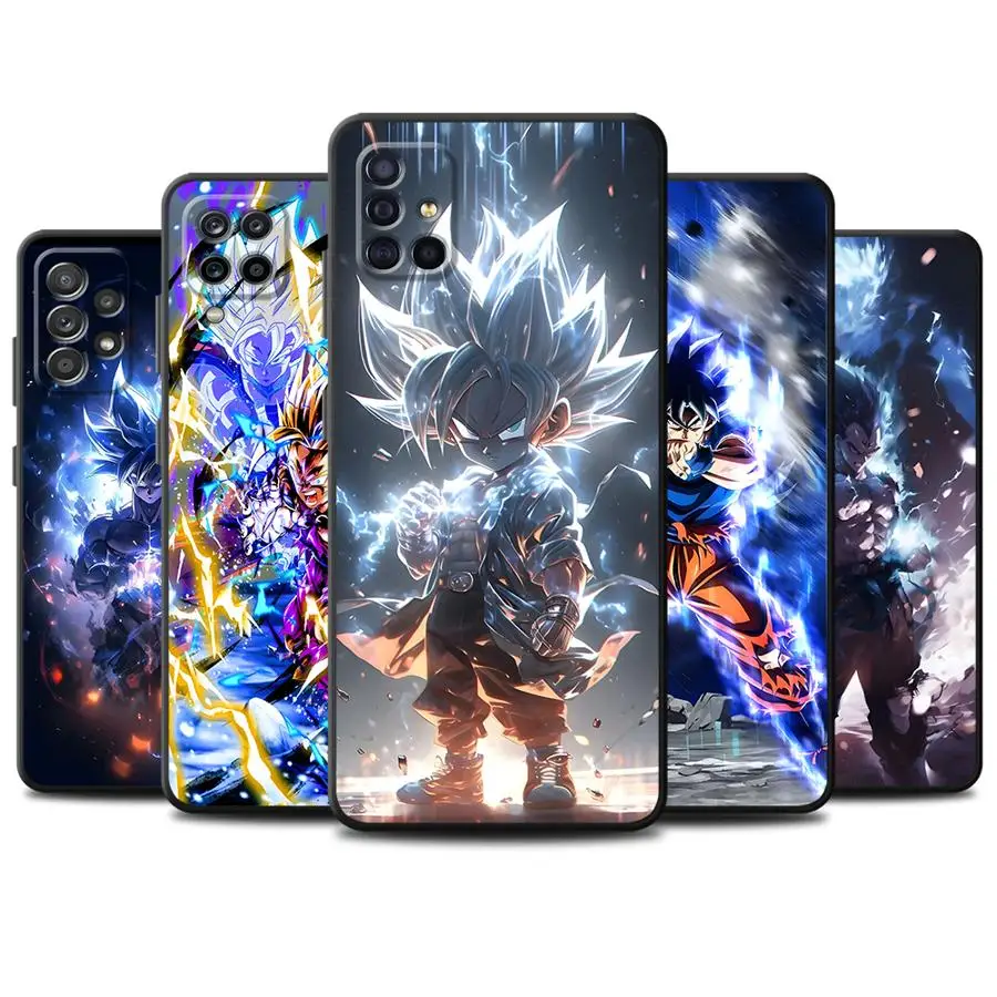 

Case for Samsung Galaxy Note8 S9 Note9 S8 S10 Plus Note20 Ultra Note10 Plus S10e Soft Cover Dragon Ball Cool Super Saiyan
