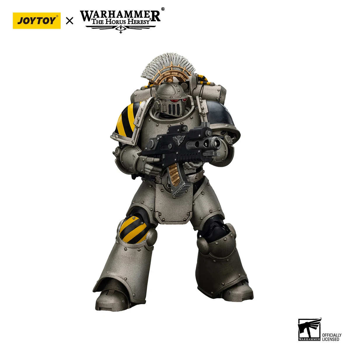 Figurine d'action JOYTOY Warhammer 30K 1/18, lron Warriors MKlll, sergent tactique, modèle militaire d'anime