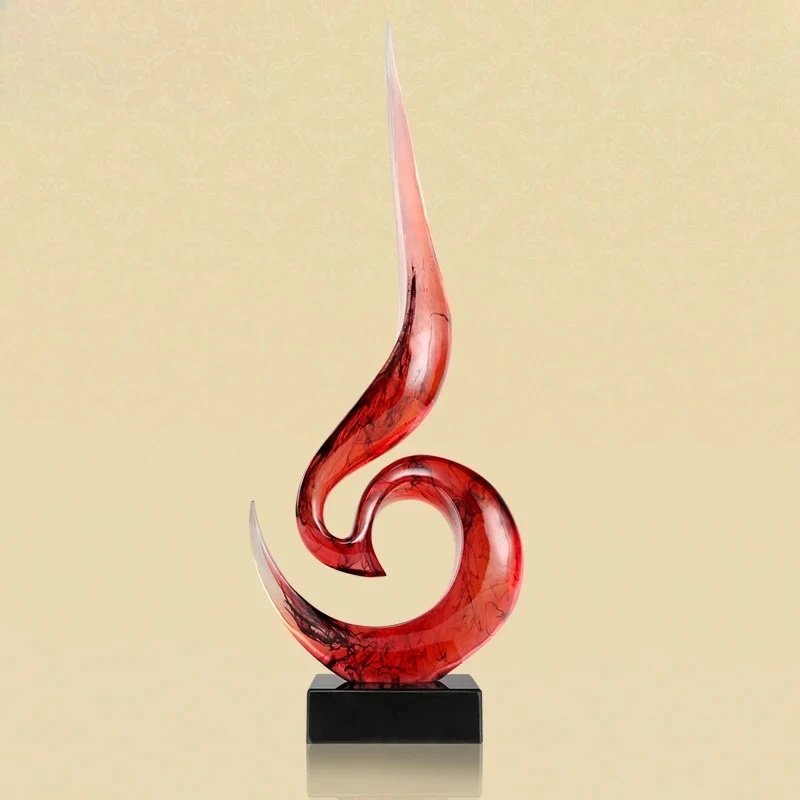 Home Christmas Wedding Decoration Abstract Art Craft Interior Accessories Resin Statue