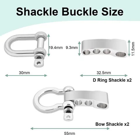 10 best sales पैराकॉर्ड बकल - №5