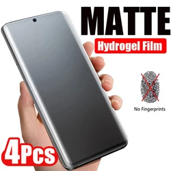 Matte Hydrogel Film for Samsung Galaxy S23 Ultra Plus Anti-Fingerprint Screen Protector Not Glass for S23 Plus S23+ Frosted Film