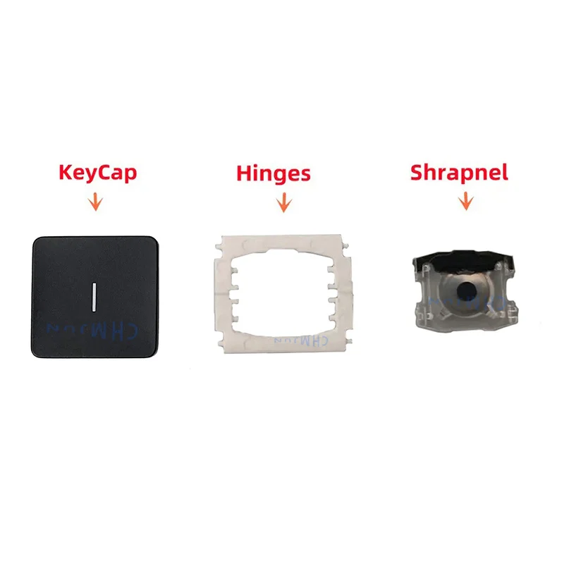 Replacement Individual I KeyCap Hinges and Shrapnel are Applicable for MacBook Pro A1534(2017)A1706 A1707 A1708 Keyboard