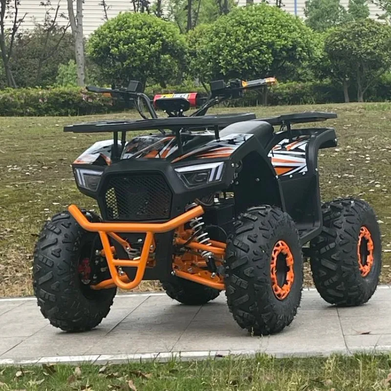 60V 1000W 800W Electric ATV Quad Bike 4 Wheeler All Terrain Vehicle Off-Road Electric Beach Buggy UTV Go Kart for Adults Youth