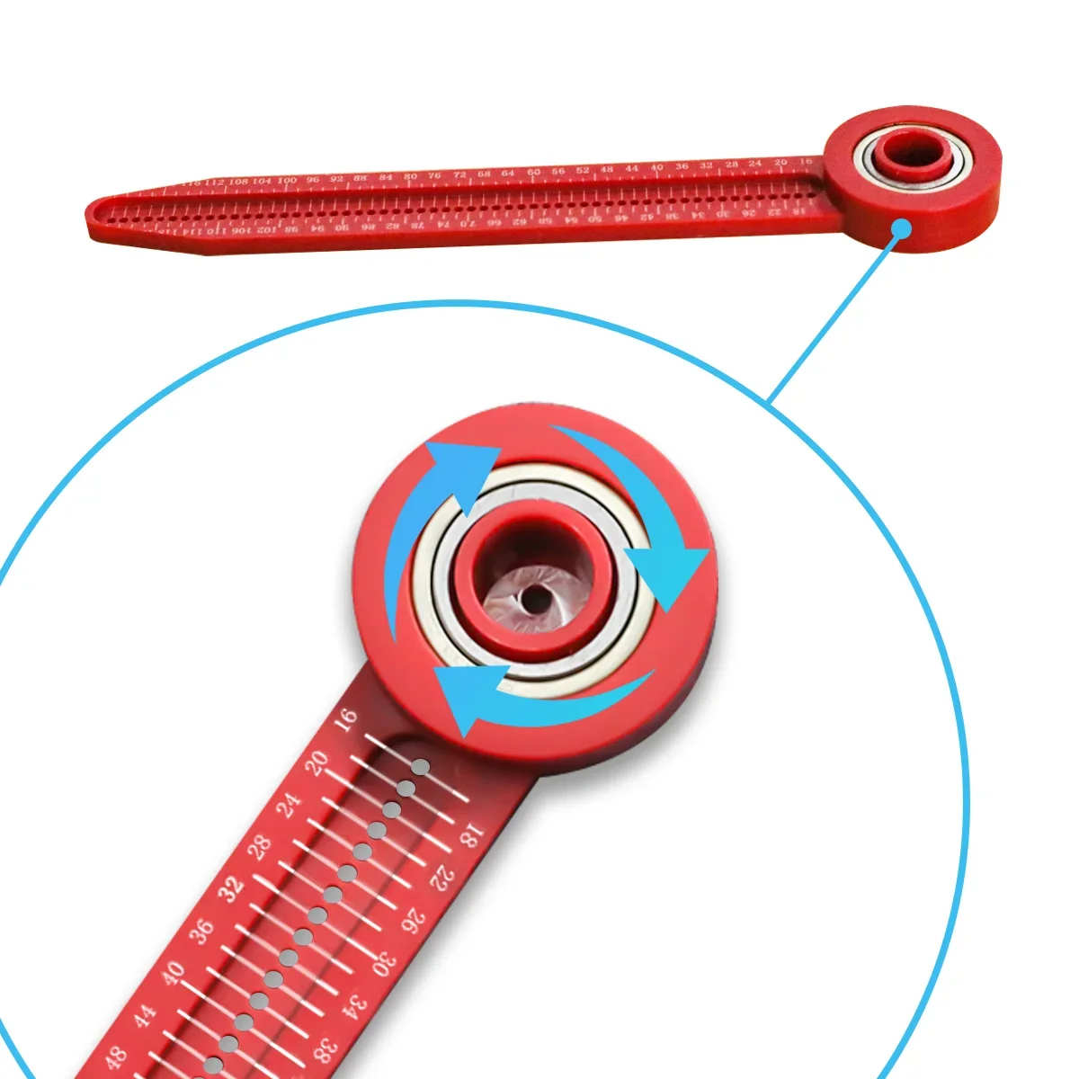 Woodworking Drawing Compass Circular Drawing Tools Hole Ruler High Precision Woodworking Scribe Gauges Marking Measurement Tools