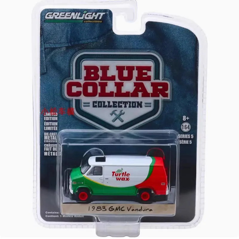 

Greenlight Diecast 1/64 1983 GMC Vandura Van Alloy Car Model Collection Display Ornament Toy Gift