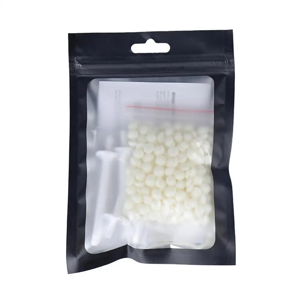 Kit portatile per cera per naso Ceretta per unghie Kit per cera per depilazione Cera per unghie Pulizia Bellezza del naso 25g/50g per uomini e donne M7D8