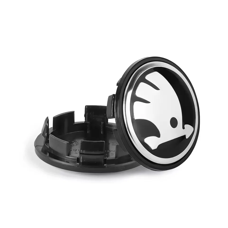 4pcs 55/65mm Car Original Wheel Center Cover Hub Cap For Skoda Roomster Octavia Rapid Fabia Yeti Superb RS Scala VII Karop Kamiq view 5
